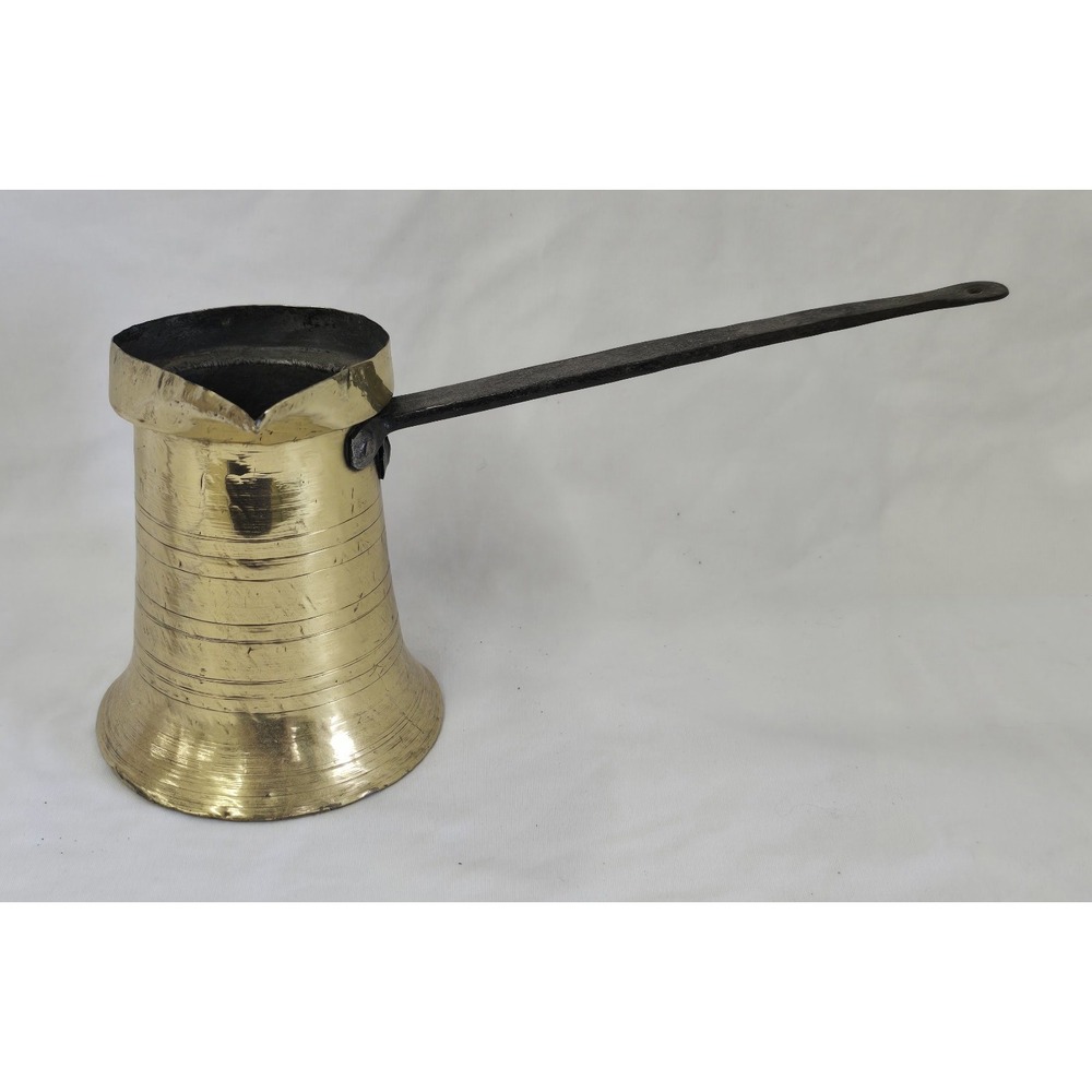 Brass Long Handled Ladle Pourer‎ Dipping Bucket Pot